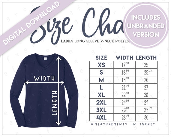 Sport-tek LST353LS Size Chart • Sport-tek Ladies Long Sleeve