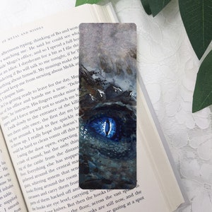 Dragon Bookmark | Fantasy Bookmark | Watercolor Bookmark | Unique Bookmark | Laminated Bookmark | Bookmark with Tassel
