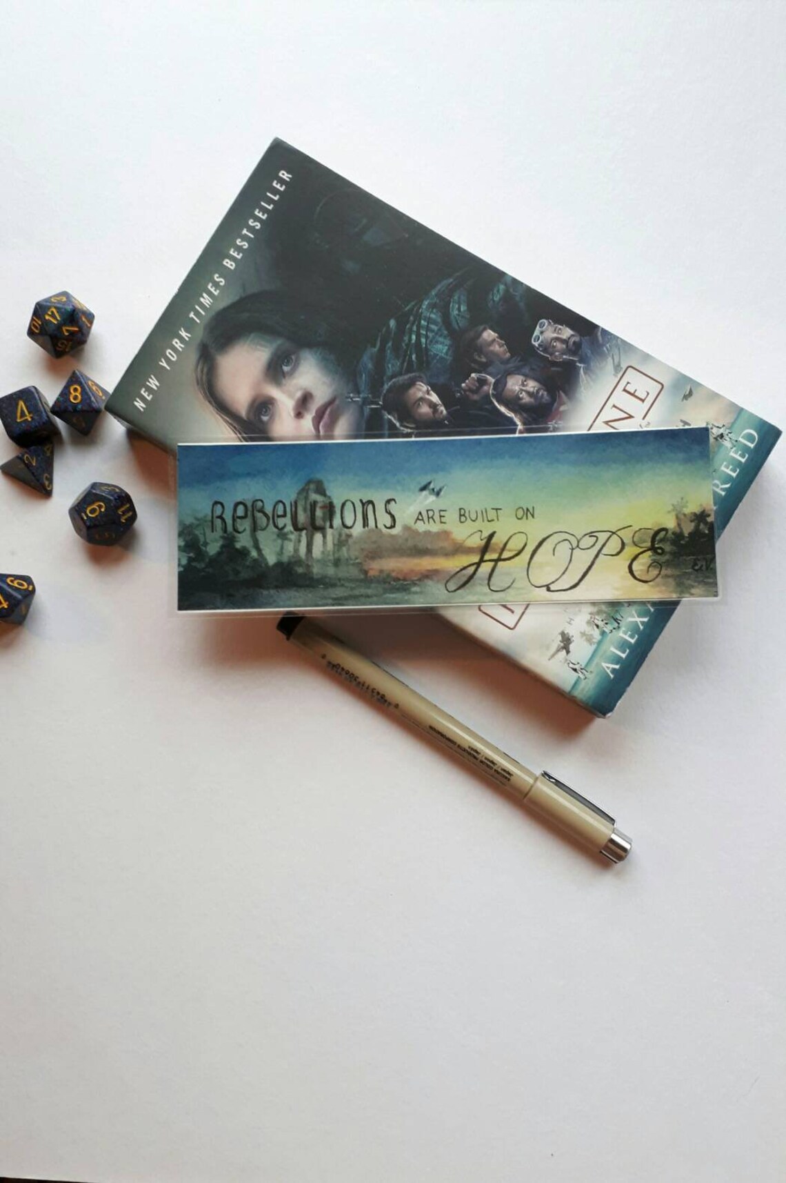 Star Wars citaat bladwijzer aquarel kunst handgemaakte Etsy