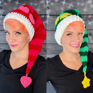 CROCHET PATTERN: Silly Simple Elf Hat