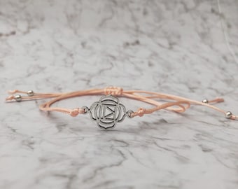 Bracciale Heal ~ braccialetto dell'amicizia fatto a mano ~ braccialetto con ciondoli regolabile.