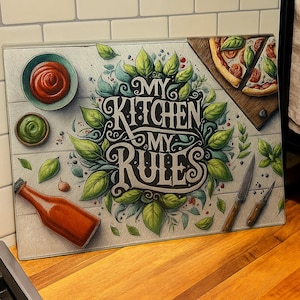 Tempered Glass Cutting Board