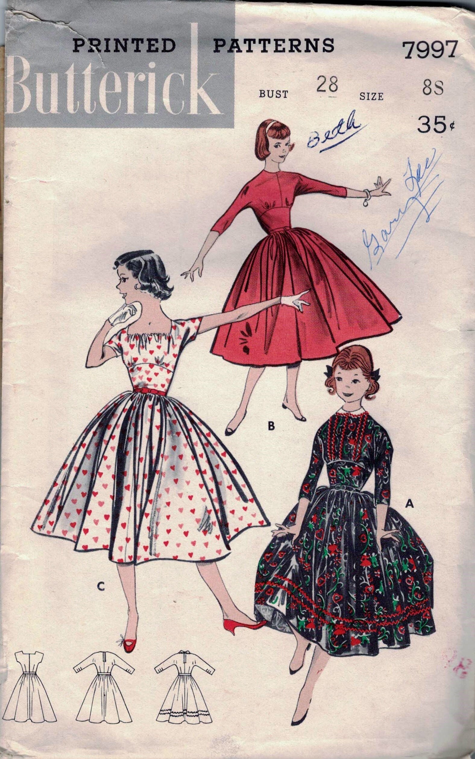 white christmas dresses Oby Dress Sewing Pattern | PDF Download | Sizes 4–20 (US S–2XL) main image 1