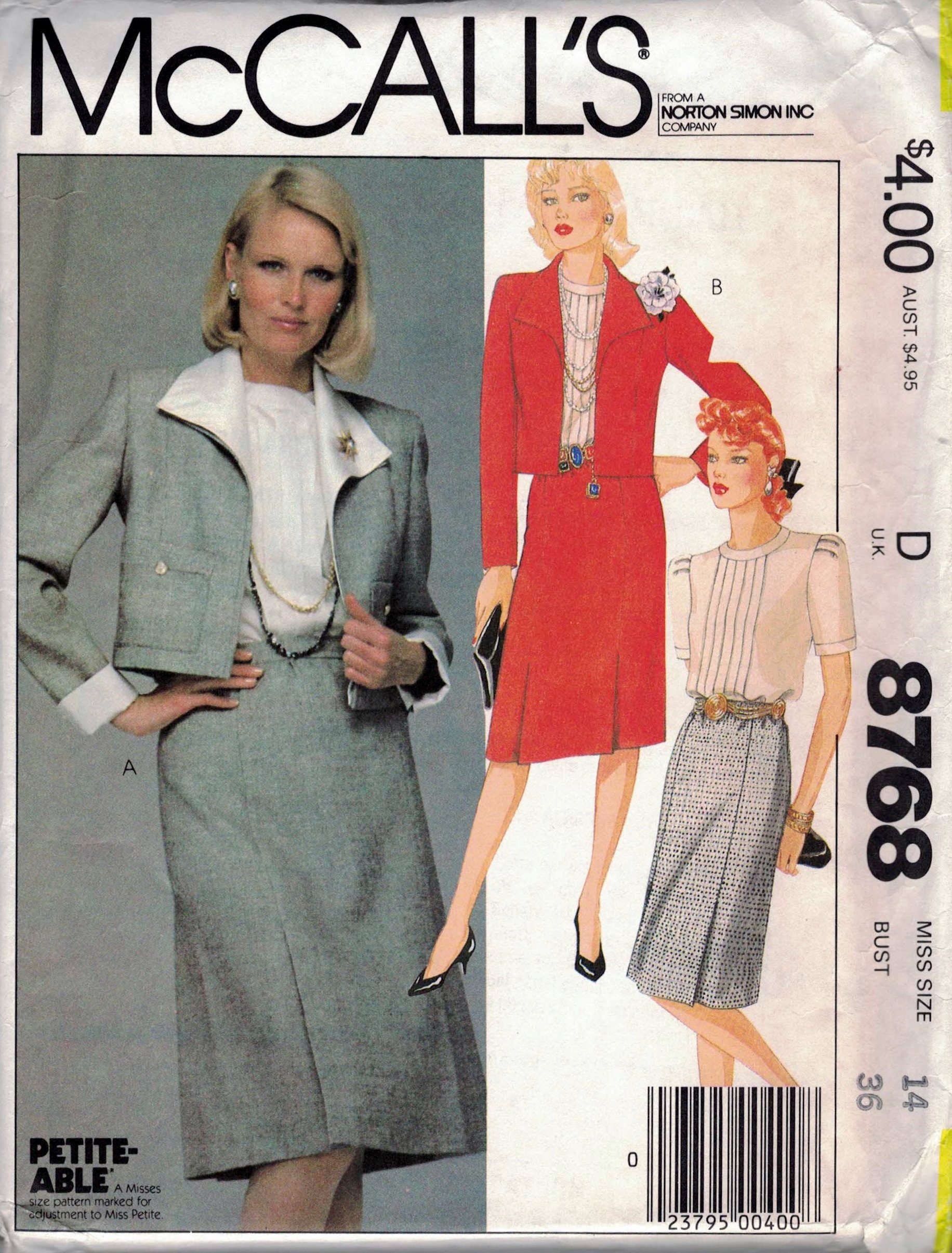 ソフト Mccall's 8768 A Hint of Classic Vintage in This Pattern. Chic