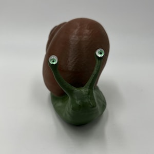 Large Snail Figurine For Your Garden - Great as a Gift or For Garden Whimsy - 3D Printed - Hand Painted