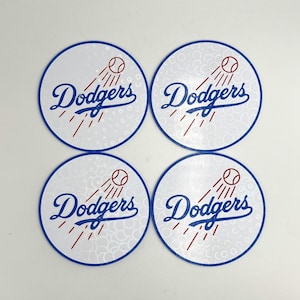 Los Angeles Dodgers Coasters, Set of 4