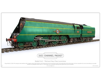 Bulleid's Merchant Navy Class 21C1