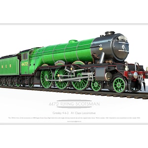 Gresley&#39;s Flying Scotsman Steam Locomotive