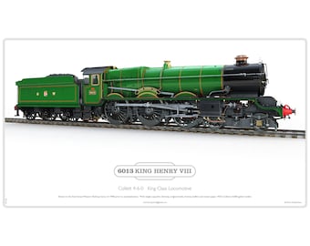 GWR King Class Steam Locomotive