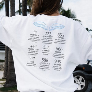 Angel Number Angel Energy Aesthetic Hoodie
