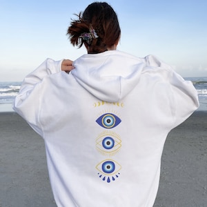 Third Eye Mystical Shirt Evil Eye Aesthetic Clothes All Seeing Eye Trendy Hoodie Hippie Hoodie Indie Clothes Boho Mystical Hoodie