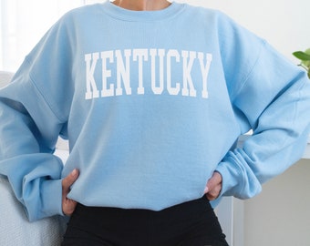 Sudadera Kentucky Sudadera universitaria Sudadera moderna con cuello redondo