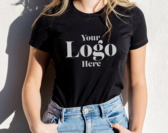 Custom Logo Shirt | Print Logo Tee | Personalized Logo Graphic Tshirt | Custom design T Shirt