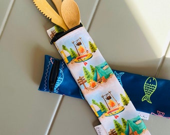 Straw and utensil cases