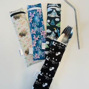 Straw and utensil cases