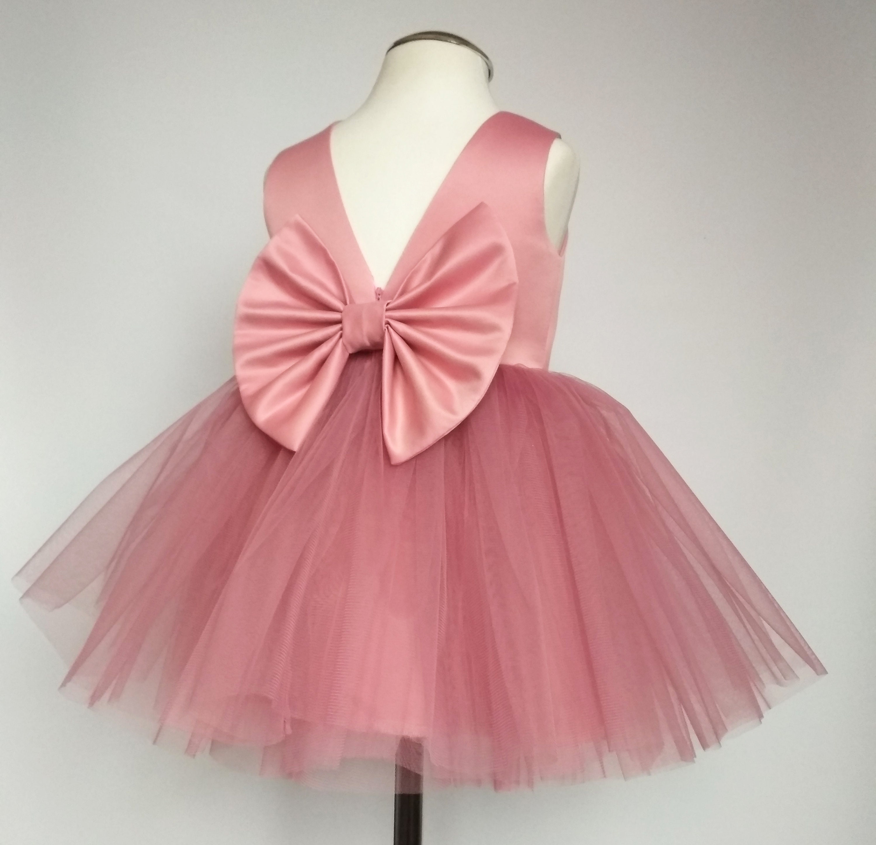 Baby girl dress special occasion. Birthday dress 1 year old. Etsy