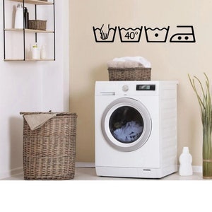 laundry room decal