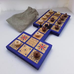 Royal game of Ur Royal game of Ur ancient game board game wooden game nerd gift historical game