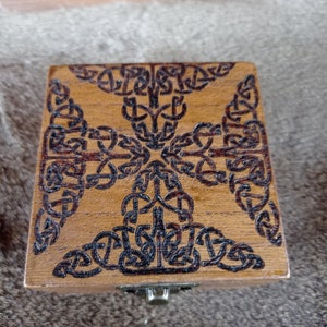 Wooden casket. Viking chest. Jewelry box. Jewerly box. Pyrograph. Treasure chest. Wooden chest. Wooden box