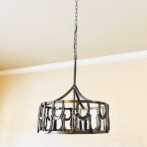 Driftwood entwined ovals chandelier hot sale