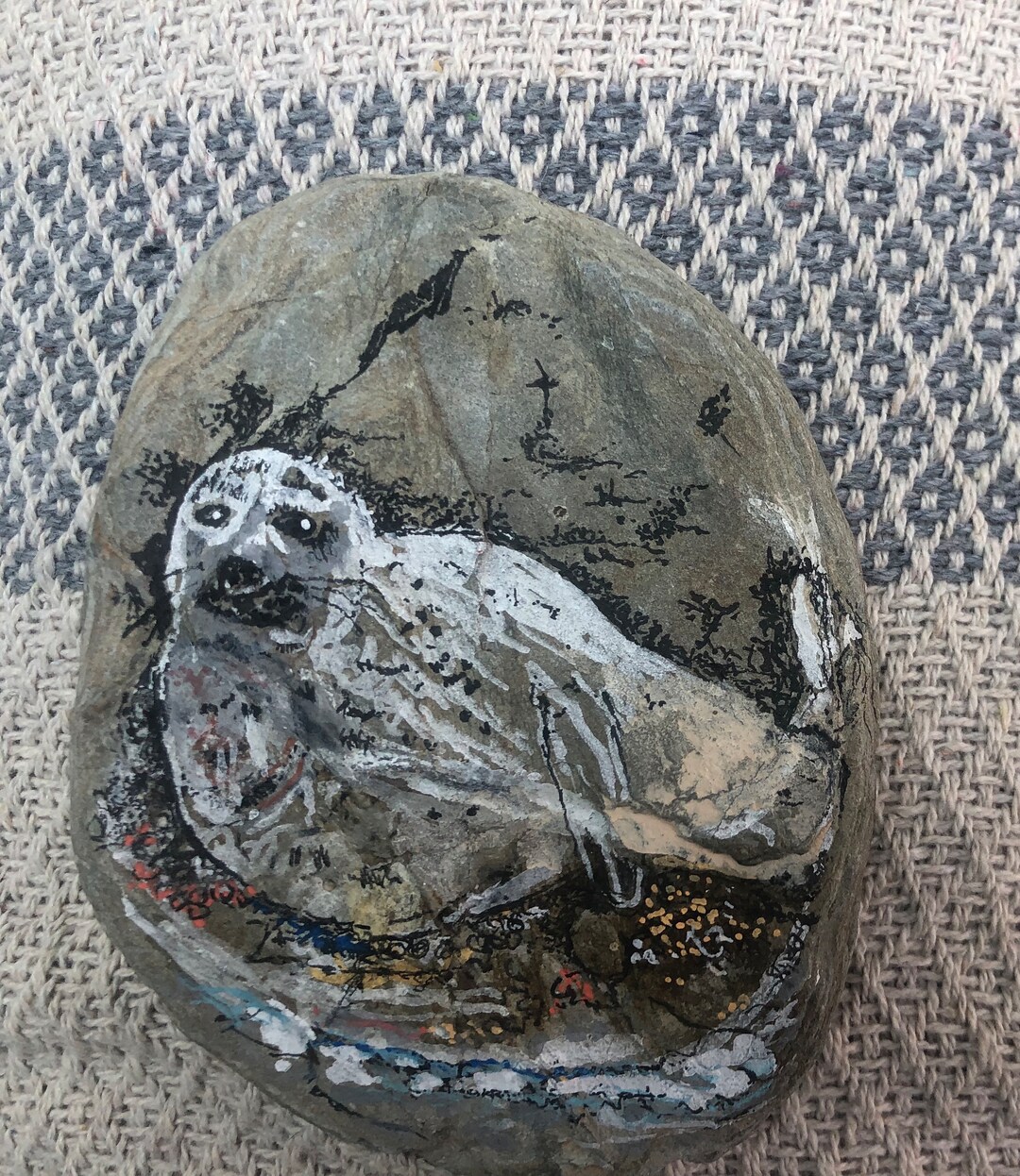 Grey Seal.’on the Rocks.’ - Etsy