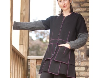 Wool Kyoto Jacket | Boiled Merino Wool