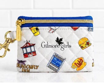 Keychain Wallet-Zipper Purse-Gilmore Girls