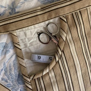 Brown Stripe Apron