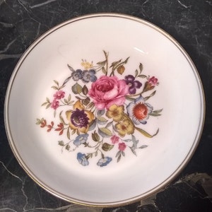 Royal Worcester English Fine Bone China Saucer Side Plate