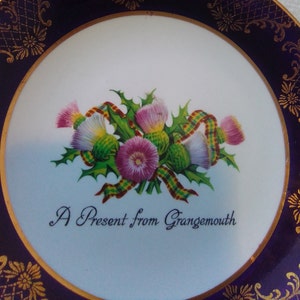 Weatherby Hanley England Royal Falcon Ware Souvenir Plate