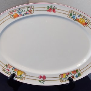 Villeroy & Boch Depuis 1748 Mon Jardin Luxembourg 17 inch platter