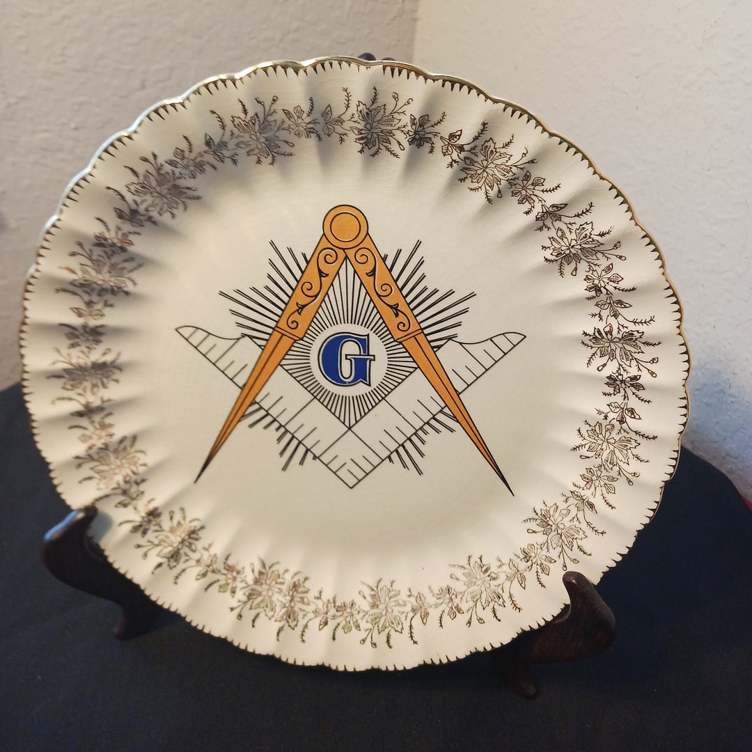 Masonic Society Plate by Sanders Manufacturing Company USA Nashville