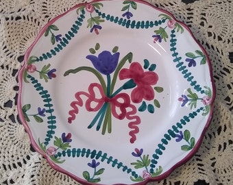 Le Jardin Italian Hand Painted by SIGMA TASTE SETTER Salad Plate