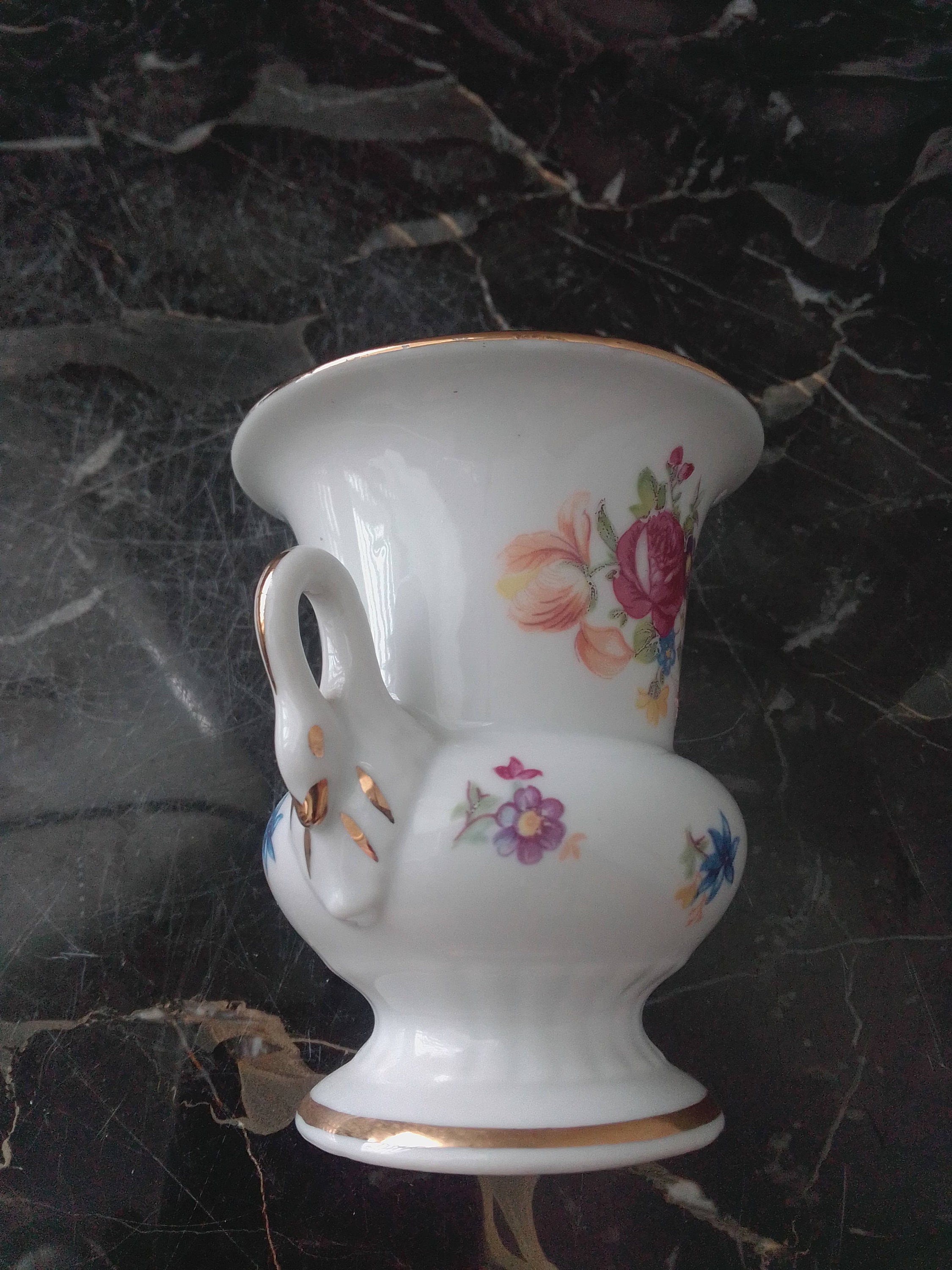 Crown PM Martinroda 1950s Hand Painted Germany Mini Bud Vase - Etsy