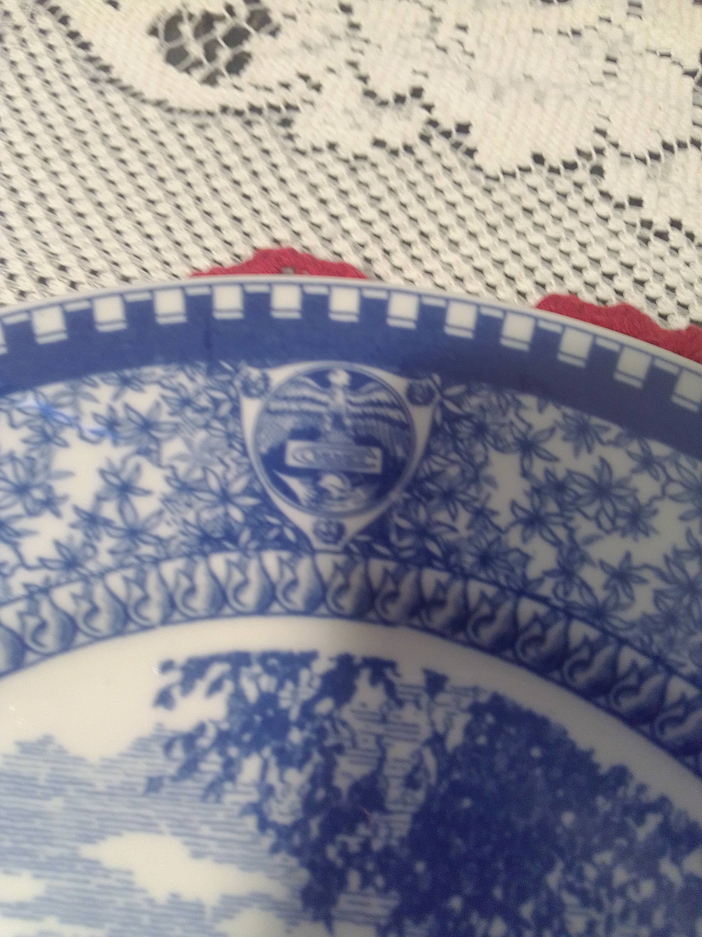 Blue Culver Military Academy Plate 1932 North Barrack Authorized