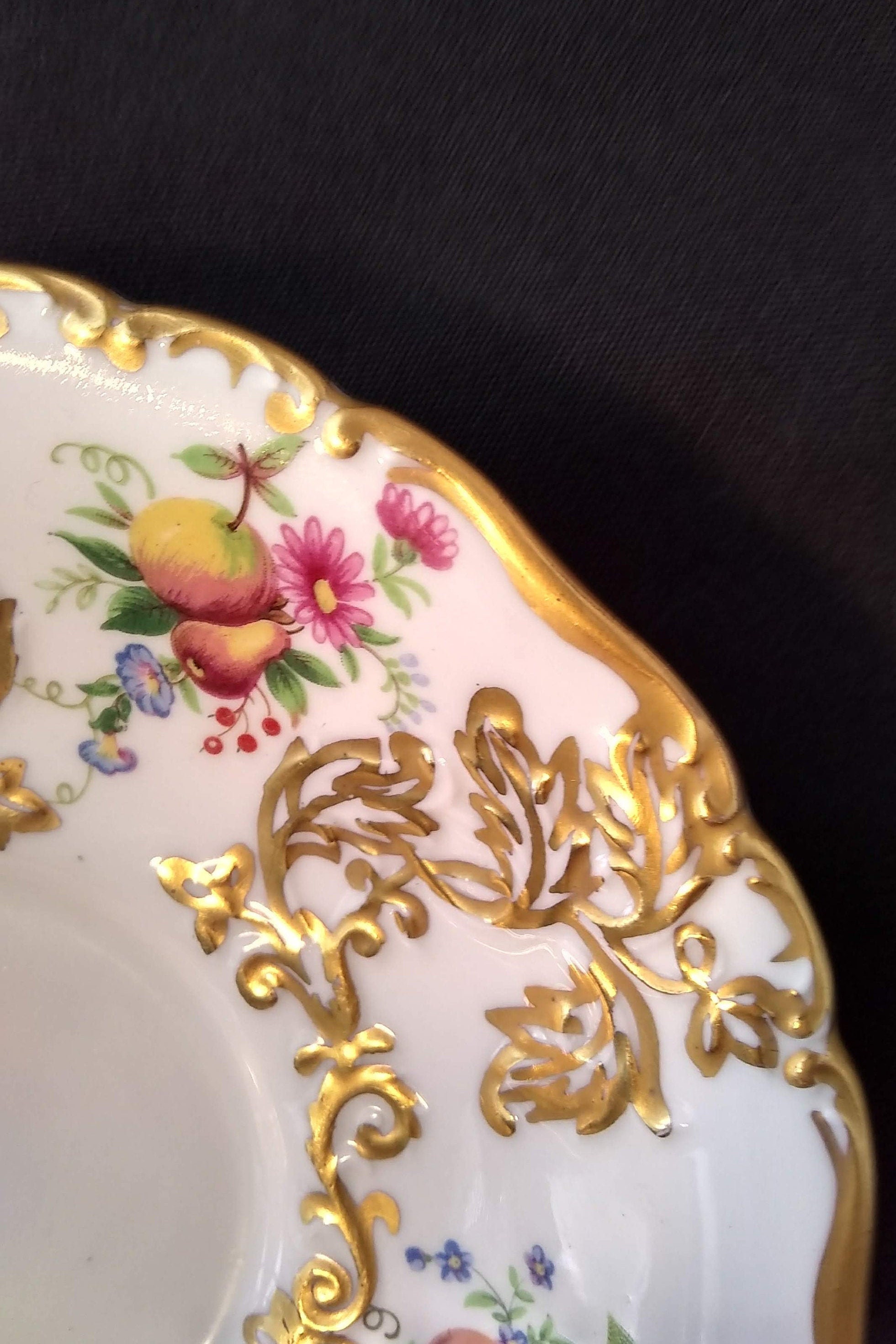 English Vintage Foley EB 1850 Fine Bone China Saucer - Etsy