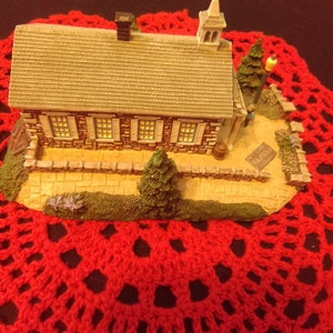 Derry Church School from the Hershey, PA. An American Dream Comes True Collection Sculpture