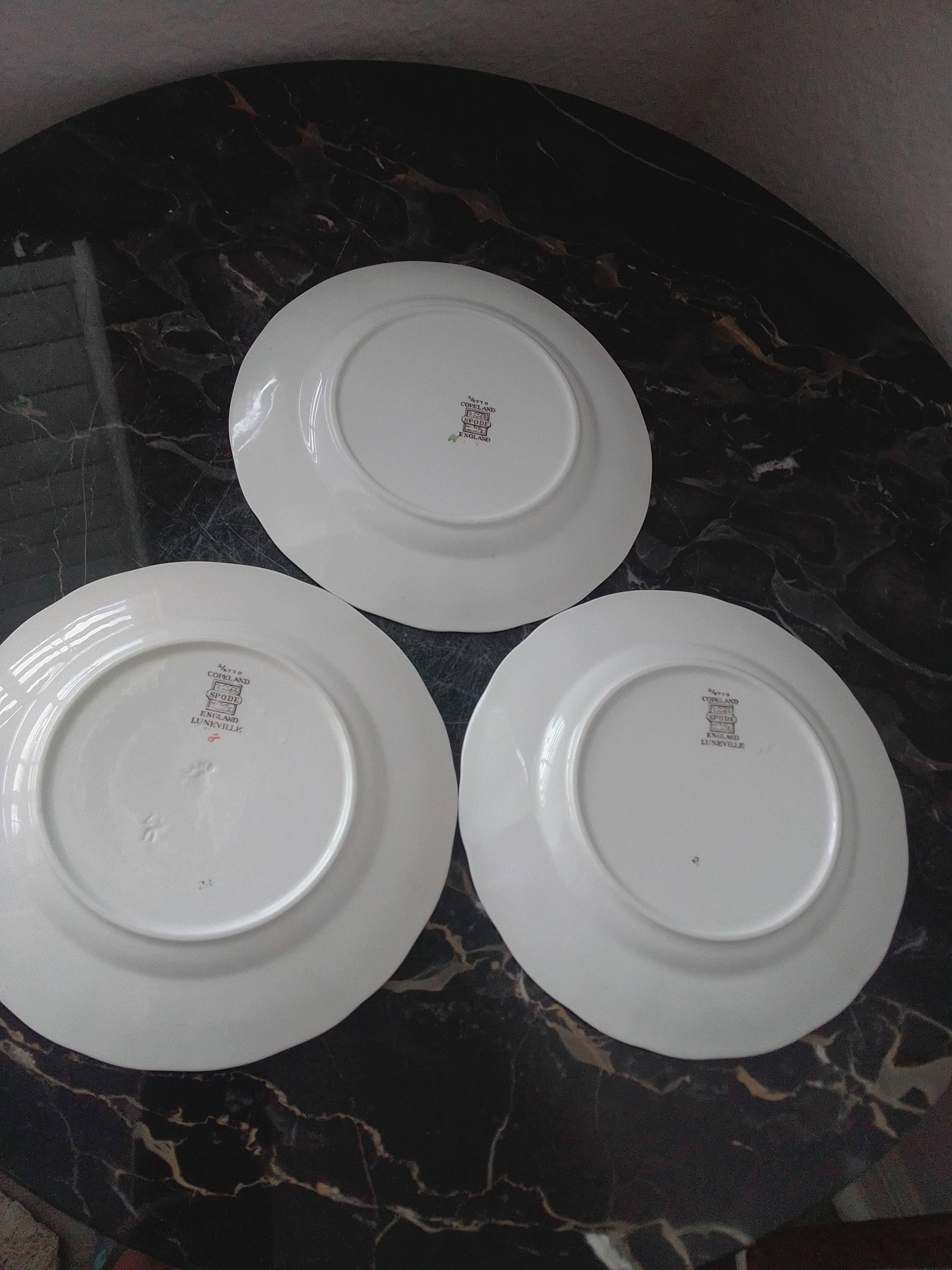 専用ページです Copeland Spode England 1960-1969 Luneville Pattern Set of 3