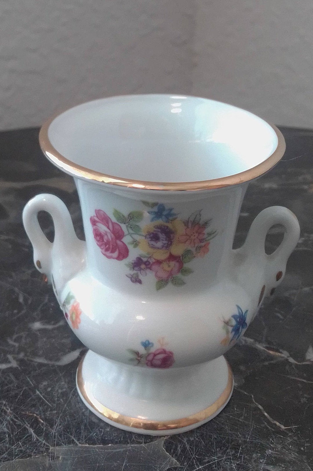 Crown PM Martinroda 1950s Hand Painted Germany Mini Bud Vase - Etsy