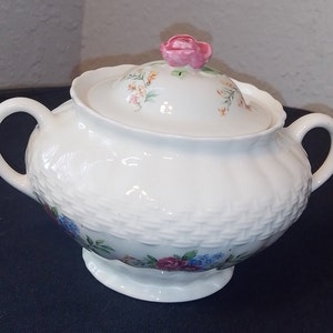 Finsbury Solian Ware Simpson Pottery 1930s Sugar Bowl