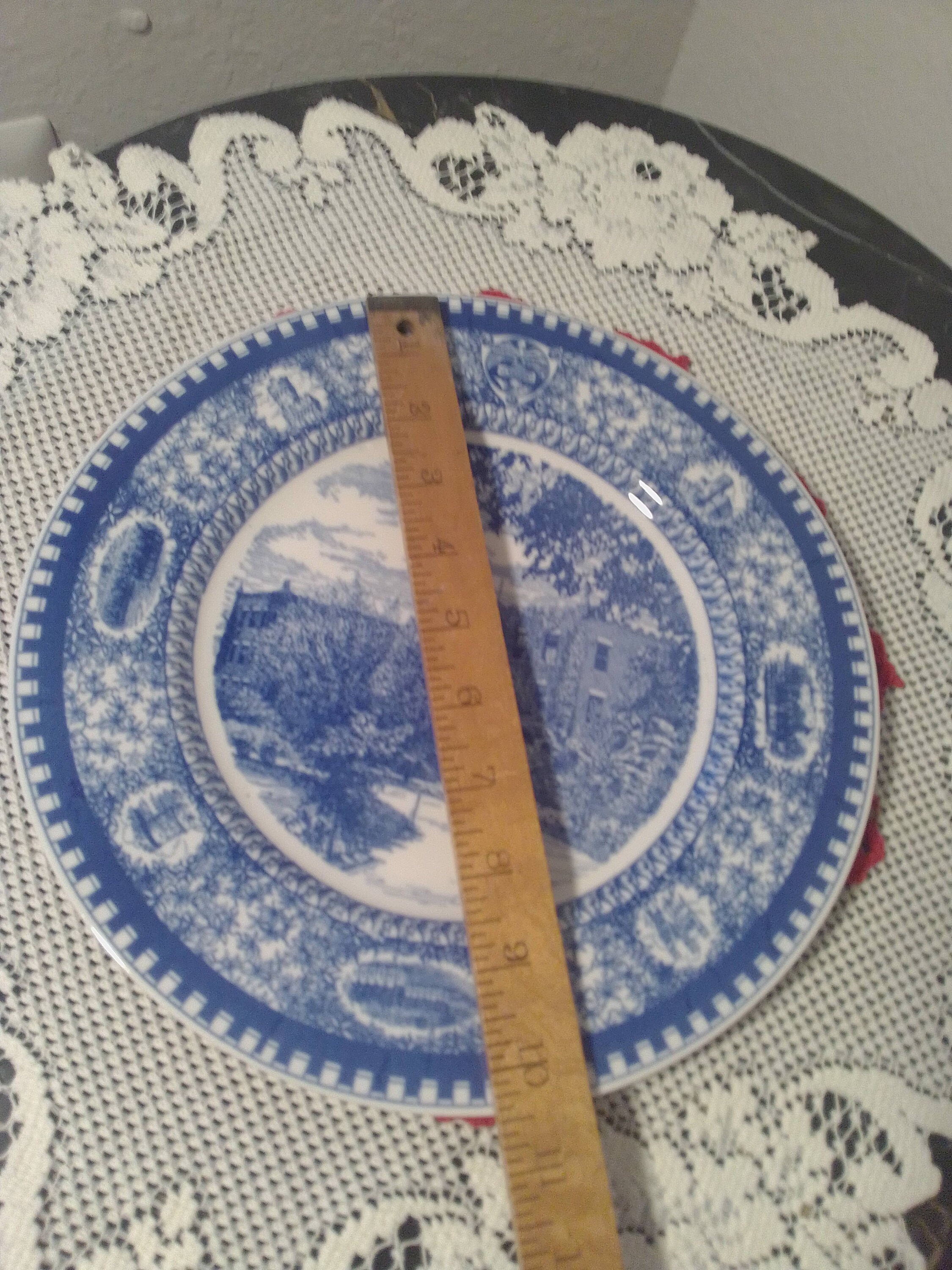 Blue Culver Military Academy Plate 1932 North Barrack Authorized