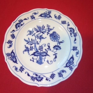 Blue Danube Japan Blue Onion Bread and Butter Plate