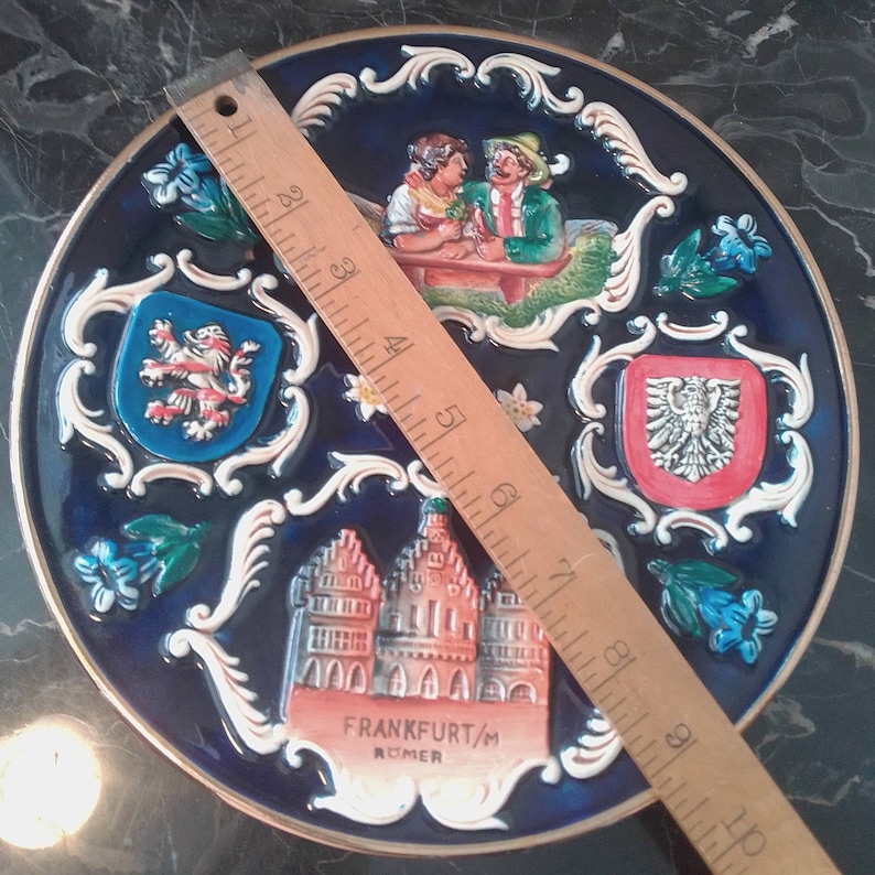FrankfortM Romer Souvenir plate