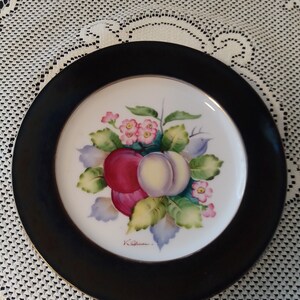 Ucagco China hand-painted Japan decorative fruit plate