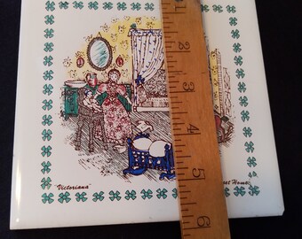 H & R Johnson LTD Made in England Tile 