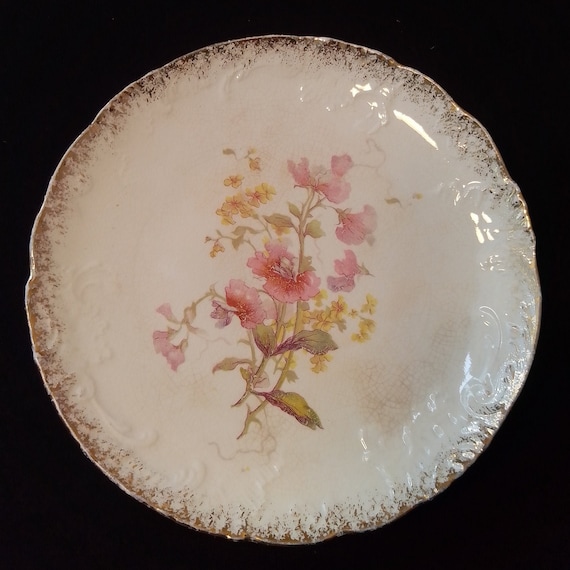 Vodrey China East Liverpool Ohio 1911 Floral Plate - Etsy