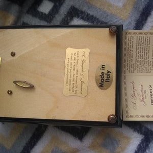 Sorrento A.Gargiulo & Jannuzzi Italy Inlaid Wood Music Box Jewelry box image 7