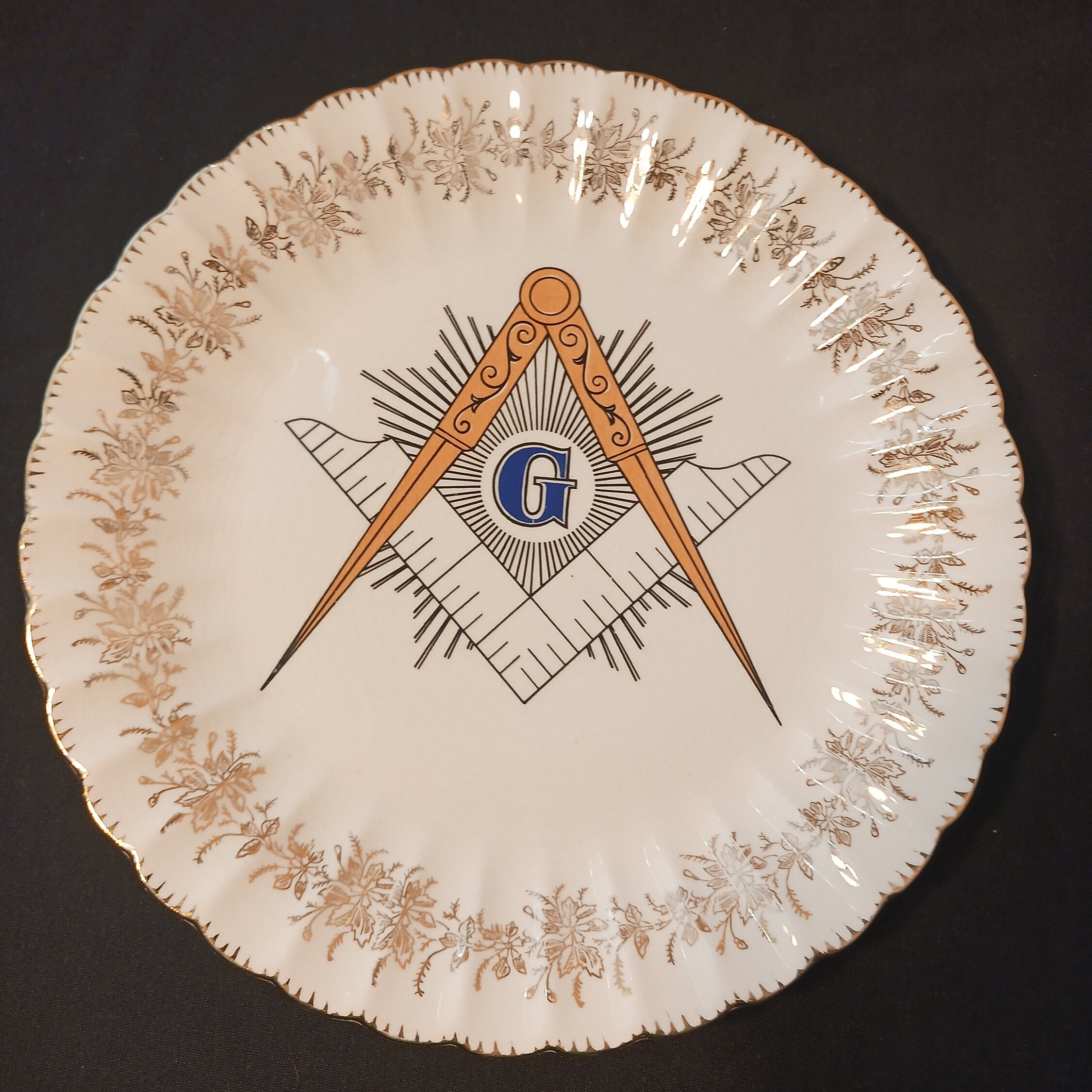 Masonic Society Plate by Sanders Manufacturing Company USA Nashville