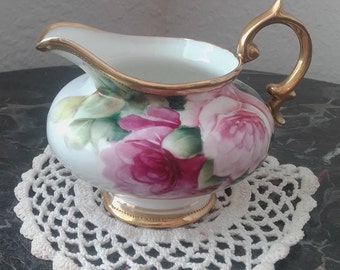 Noritake Nippon RC (Royal Crockery) 1895-1910 Handpainted Creamer