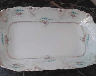 Cottier Freres Switzerland Hand Painted Gold Trim Number 214